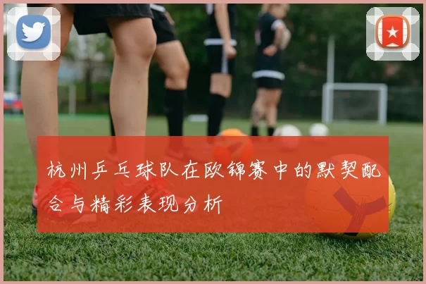 杭州乒乓球队在欧锦赛中的默契配合与精彩表现分析